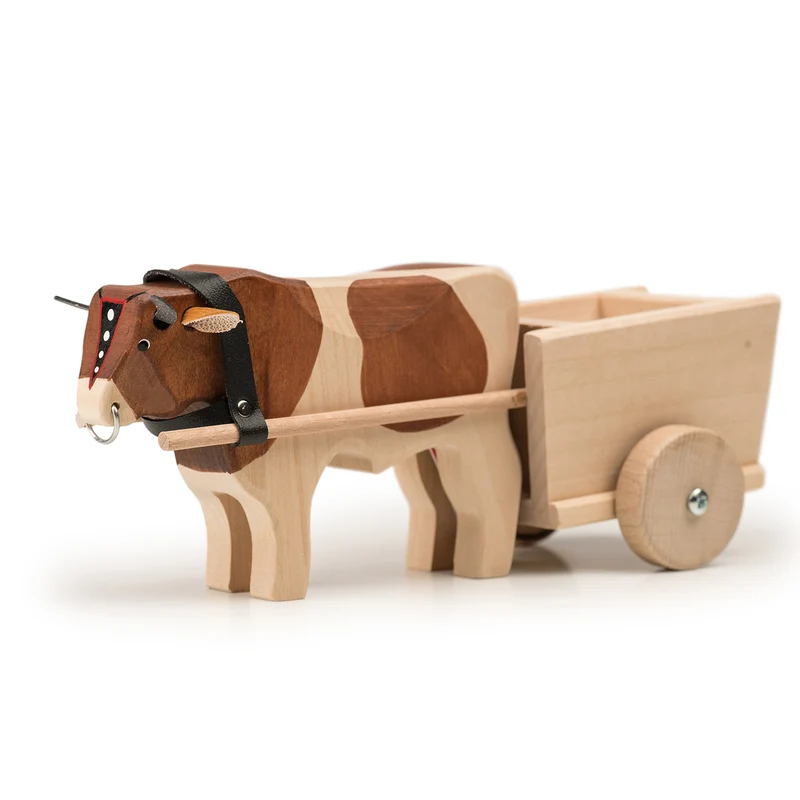 Ochsenwagen mit Ochse