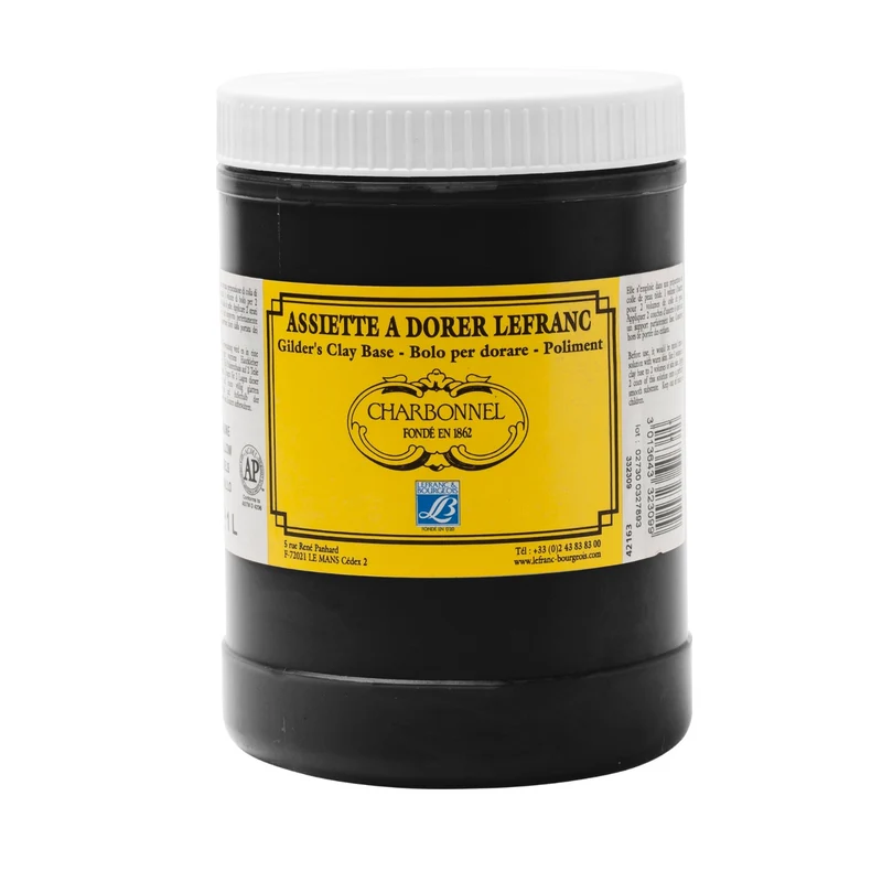Charbonnel - Gilder's Clay Base - 1 Litre Black