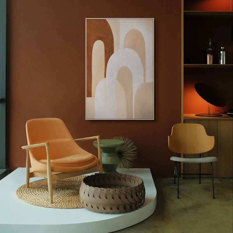 Handgemaltes exklusives Strukturbild "Atem der Architektur"