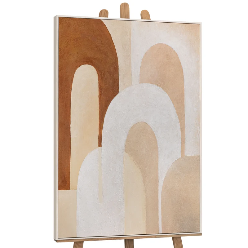 Handgemaltes exklusives Strukturbild "Atem der Architektur"