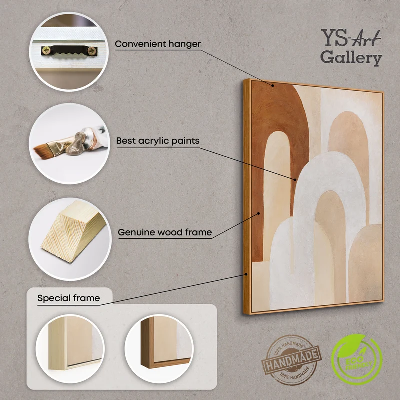 Handgemaltes exklusives Strukturbild "Atem der Architektur"