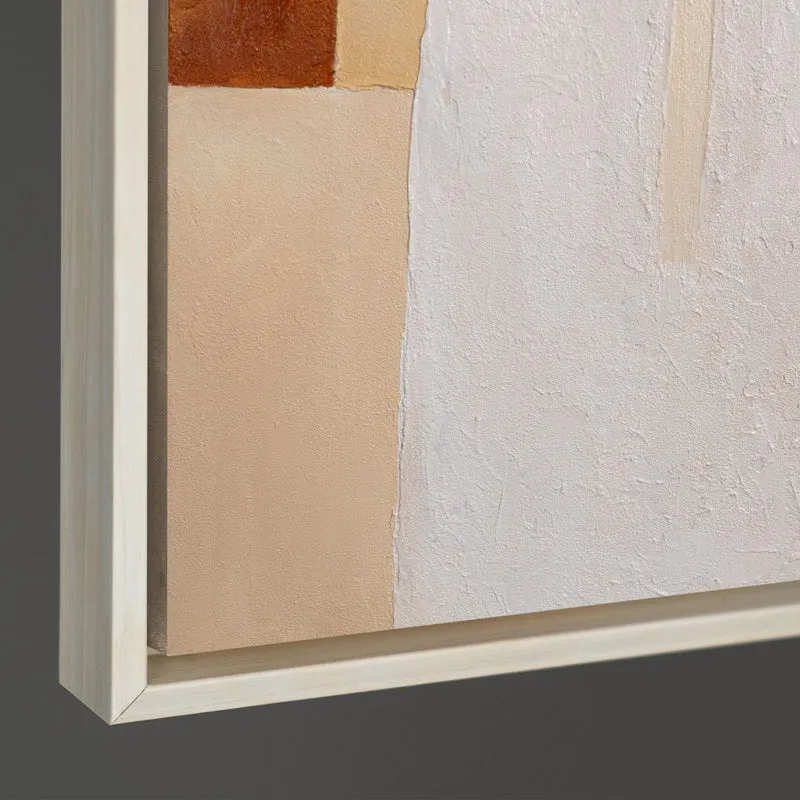Handgemaltes exklusives Strukturbild "Atem der Architektur"