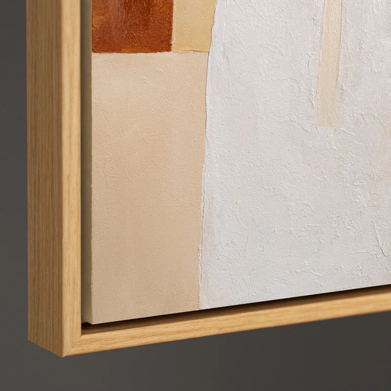 Handgemaltes exklusives Strukturbild "Atem der Architektur"