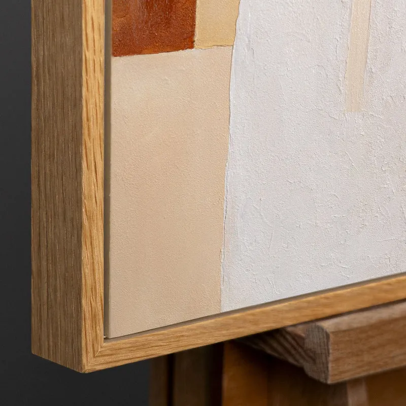 Handgemaltes exklusives Strukturbild "Atem der Architektur"