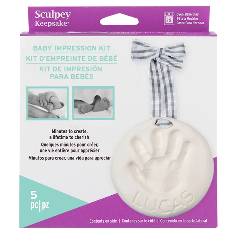 Sculpey - Clay Baby Foot or Handprint Keepsake