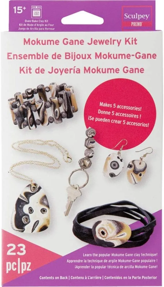 Sculpey - Premo Mokume Gane Jewelery Kit