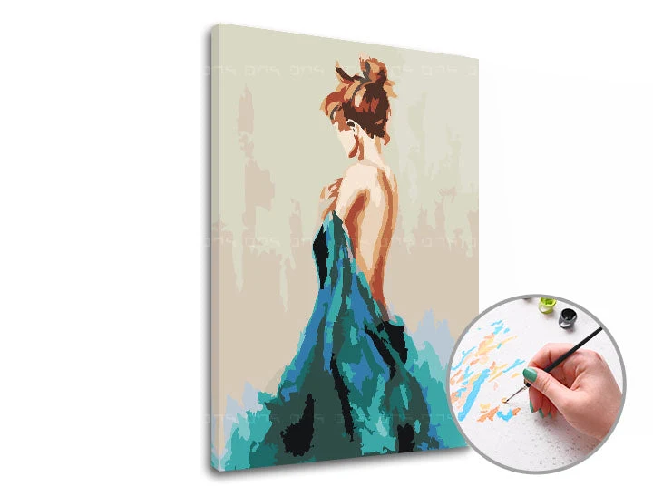 INTO THE WOODS Paint by Numbers | Low Difficulty