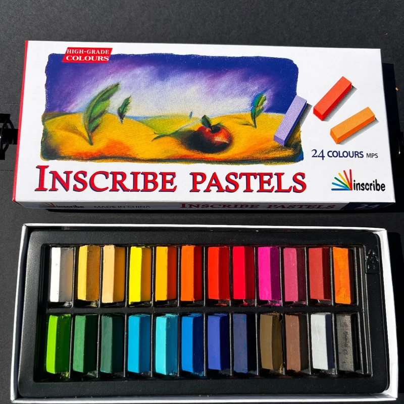 Inscribe - Soft Pastel - 24 Half Sticks