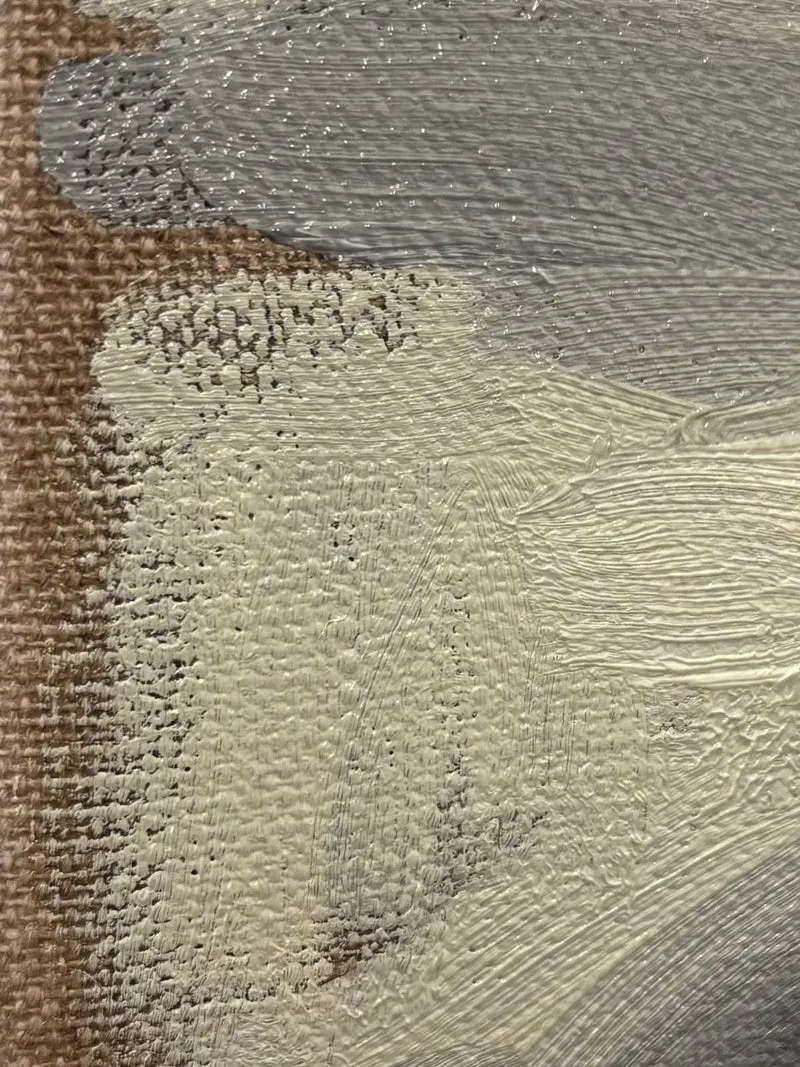 Elements - Professional Linen Canvas Standard Edge - Clear Gesso 8x8" 20x20cm