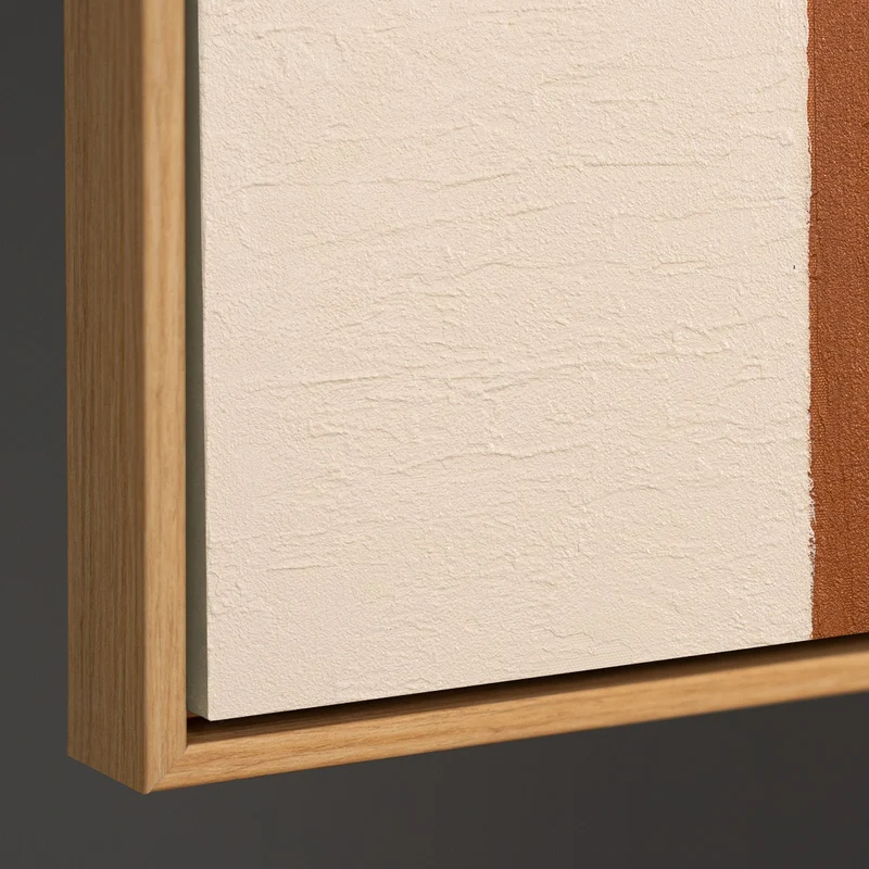 Handgemaltes Acrylbild „Sphäre der Balance“ – Geometrische Kunst für Wohnzimmer