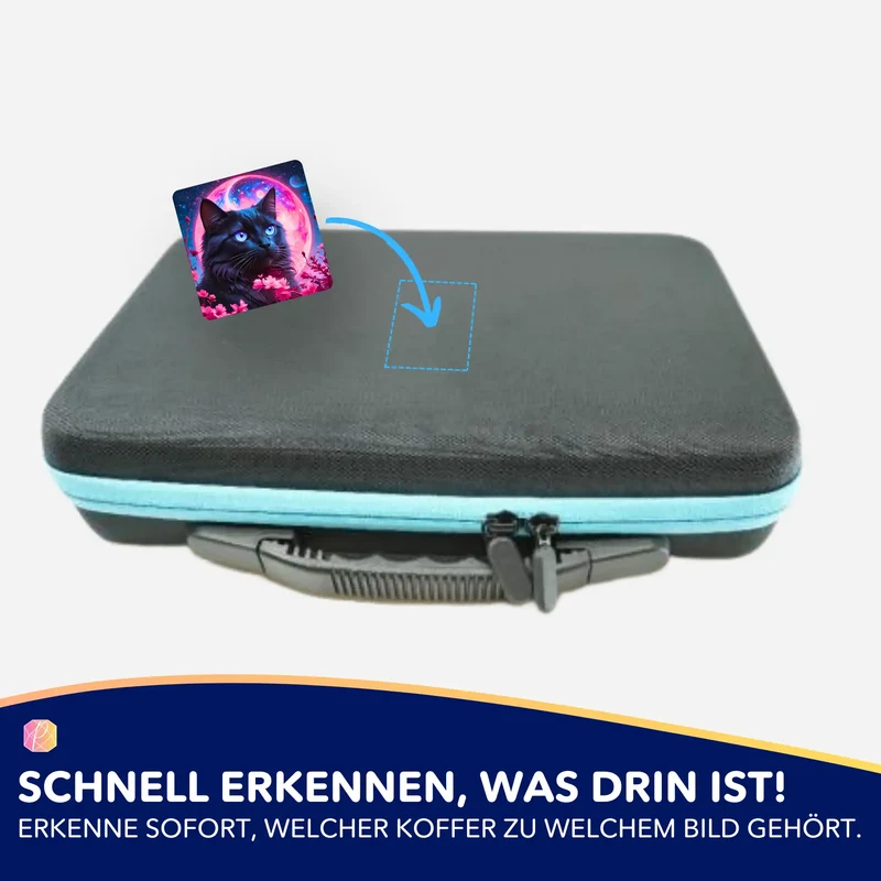 Aufkleber 5er-Set - Nacht aus Samt