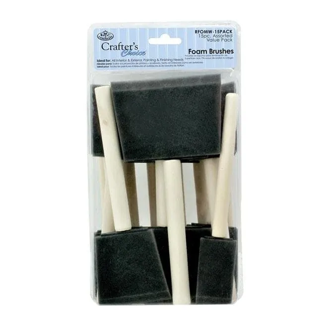 Foam Brushes 76mm 10 pack