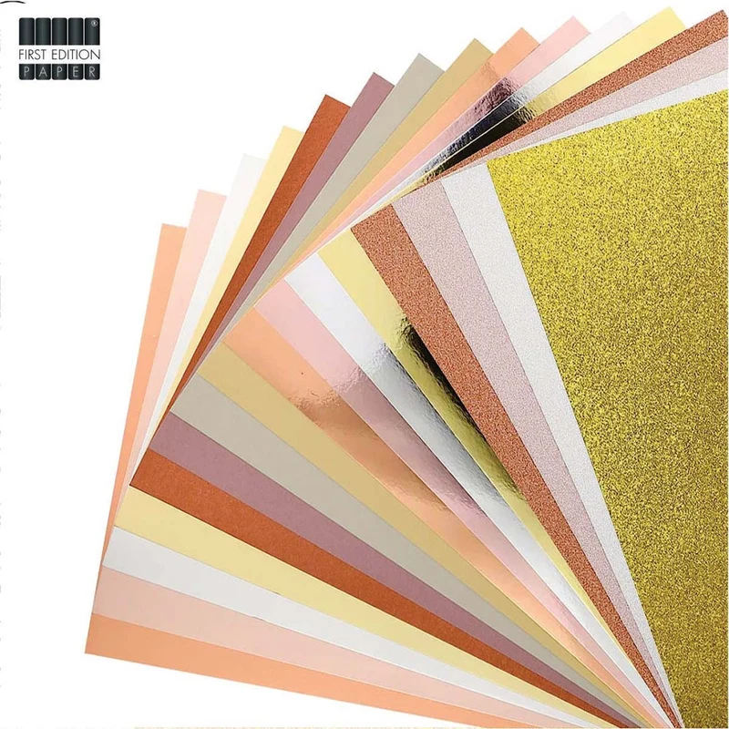 First Edition - 6in x 6in Metallic Paper Pad