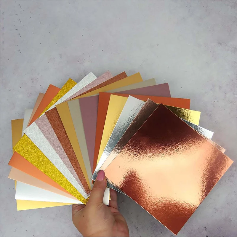 First Edition - 6in x 6in Metallic Paper Pad