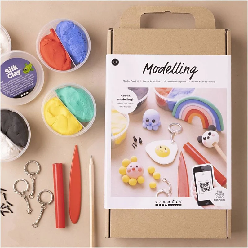 Creativ - Starter Craft Kit - Modelling Fantasy Figures