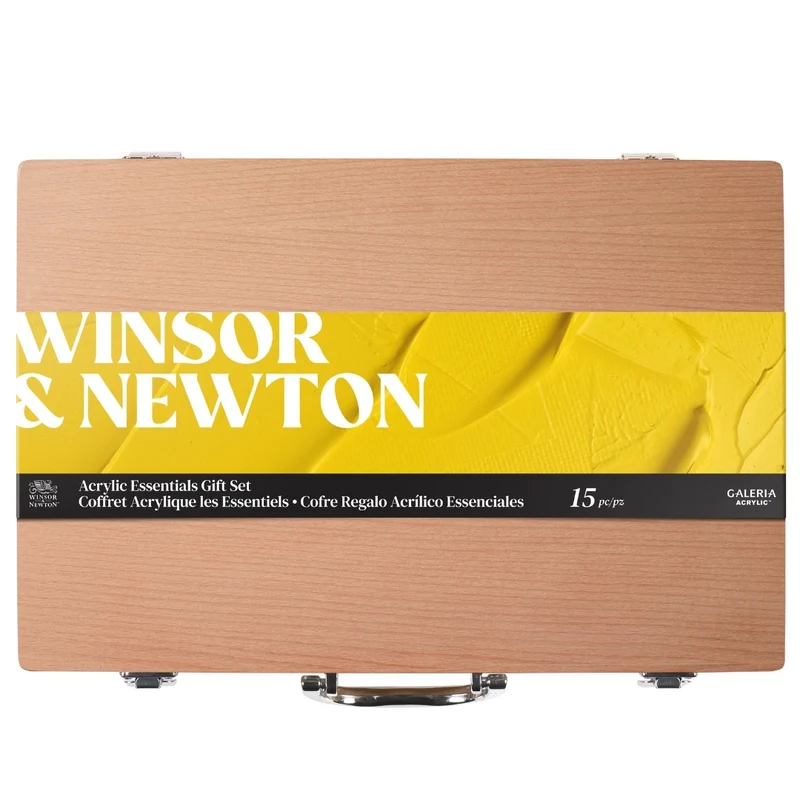 Winsor and Newton - Galeria Wooden Box Acrylic Paint Set 8x60ml
