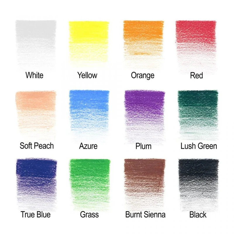 Winsor & Newton - Coloured Pencil Tin 12x Assorted