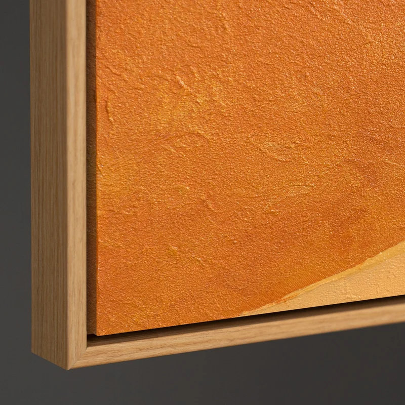 Abstraktes Gemälde „Umarmung der Morgendämmerung“ – Moderne Wandkunst mit Struktur