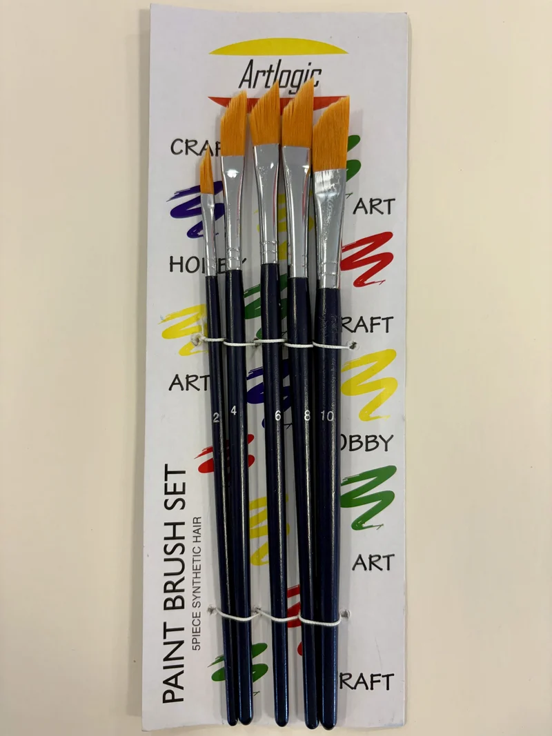 Brush Set 5 Dagger Synthetic Hair