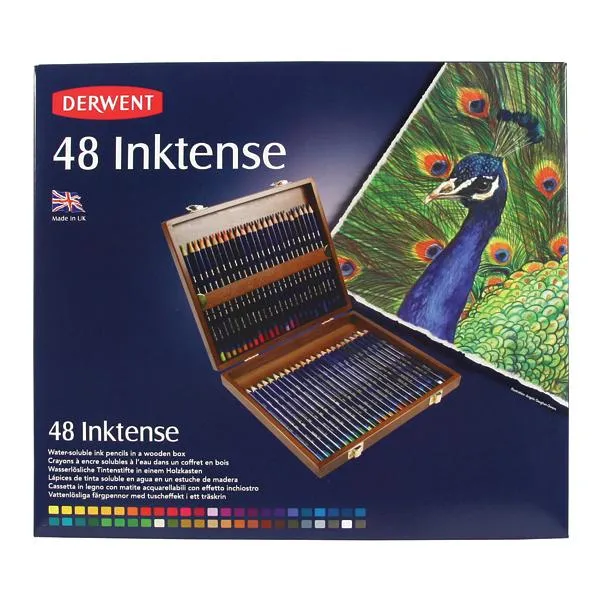 Derwent - Wooden Box - Inktense (48)