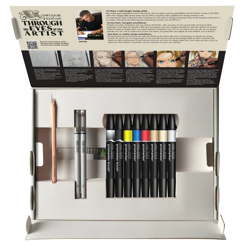 Winsor & Newton - Graphic Art Manga Set