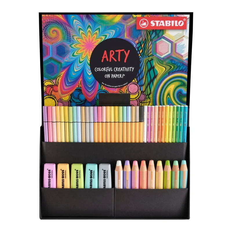 STABILO ARTY Creative Set Pastel - Pack of 50