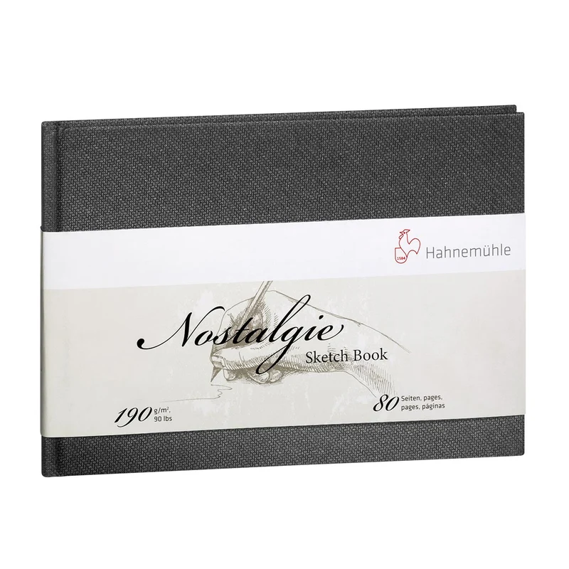 Hahnemuhle - Nostalgie Sketch Book - A4 190gsm - Landscape