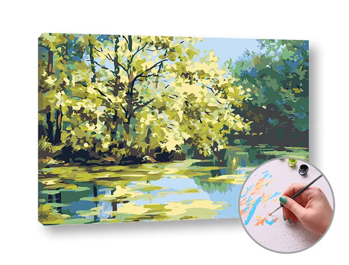 Paint by Numbers LAKE | High Difficulty