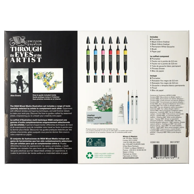 Winsor & Newton - Mixed Media Set - Illustration