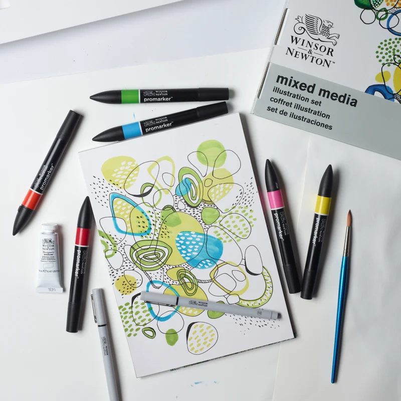 Winsor & Newton - Mixed Media Set - Illustration