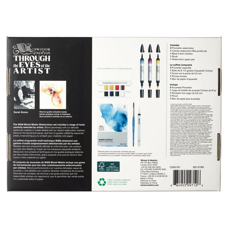Winsor & Newton - Mixed Media Set - Watercolour