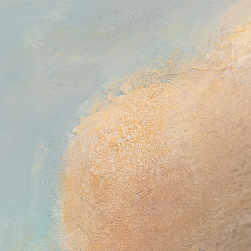 Handgemaltes Leinwandbild „Leichtigkeit des Seins“ – Moderne Acrylmalerei Meer