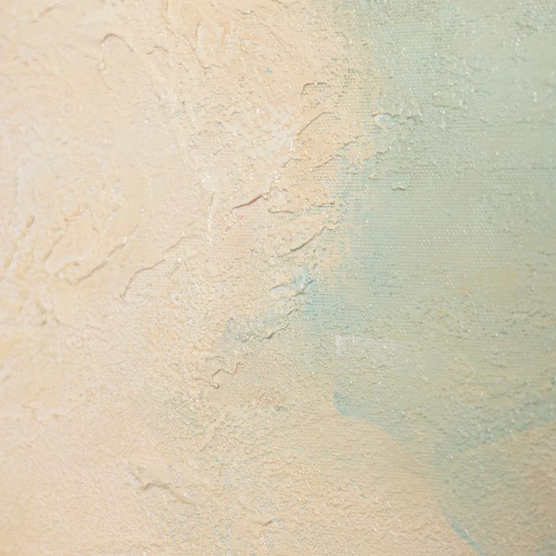 Handgemaltes Leinwandbild „Leichtigkeit des Seins“ – Moderne Acrylmalerei Meer