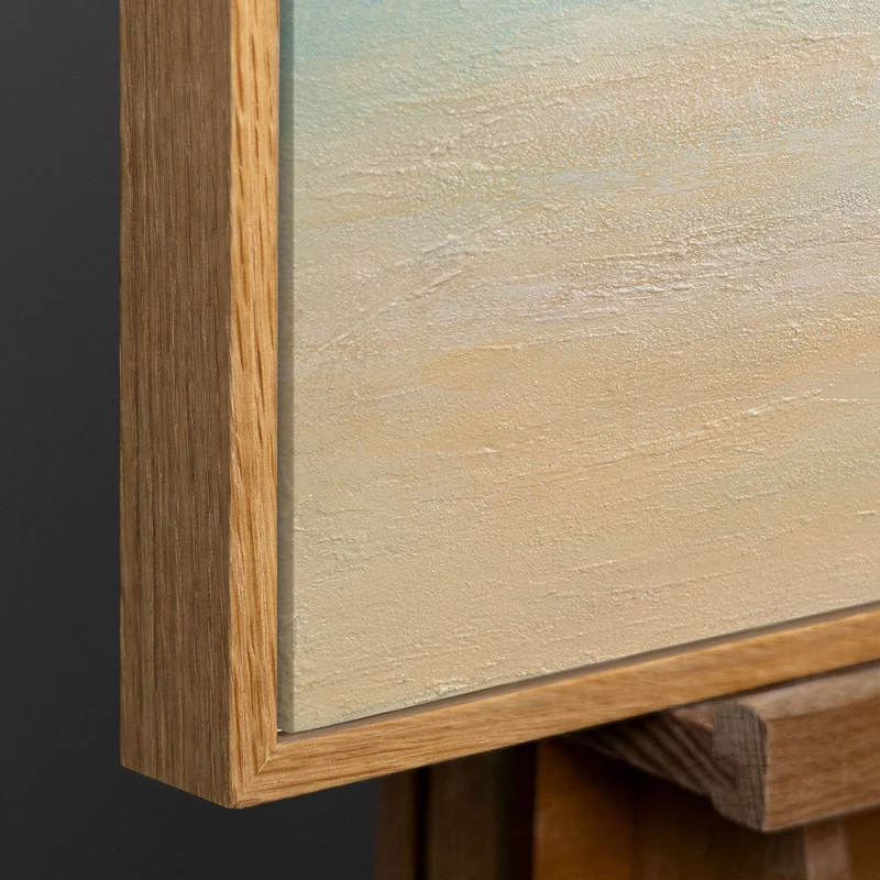 Handgemaltes Leinwandbild „Leichtigkeit des Seins“ – Moderne Acrylmalerei Meer