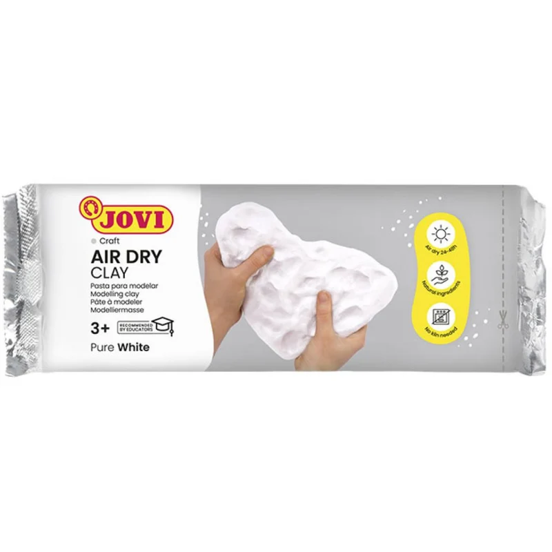 Jovi - Air drying clay bar 250g White