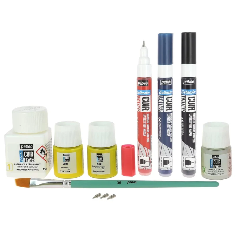Pebeo - Setacolor Leather Paint Sneaker Kit