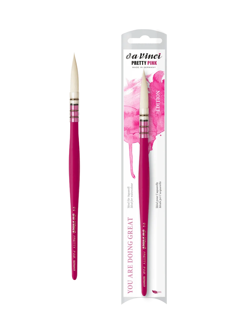 Da Vinci Pretty in Pink Wash Brush Size 2