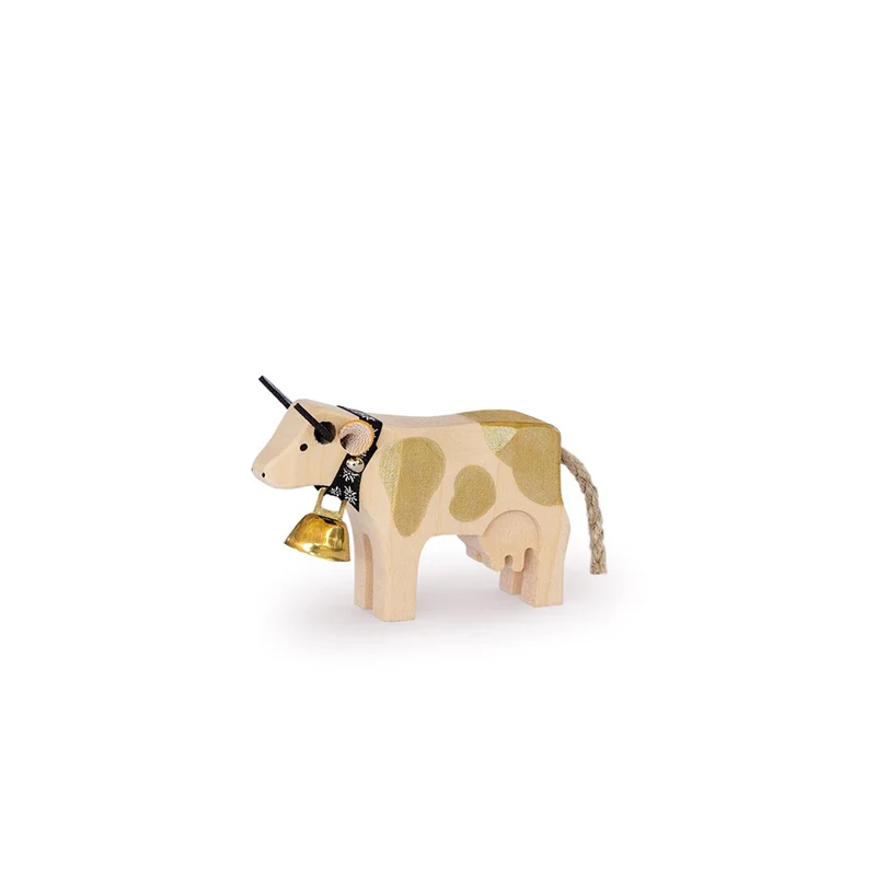Kuh maxi mit goldigen Flecken