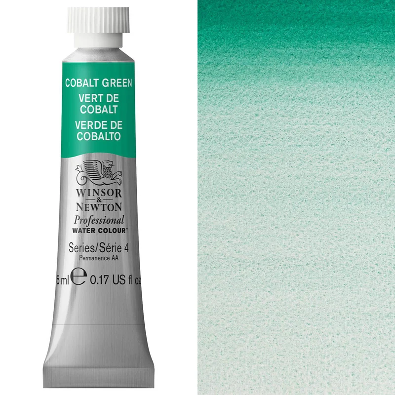 Winsor and Newton - Professional Artists' Watercolour - 5ml - Cobalt Green