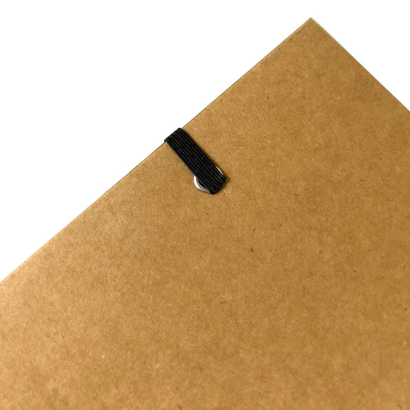 Elements Kraft Card Manila Folder with Elastic Band A2