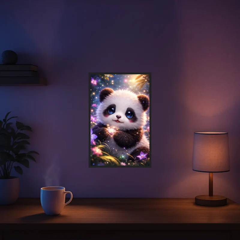 Diamond Painting - Still trägt das Licht