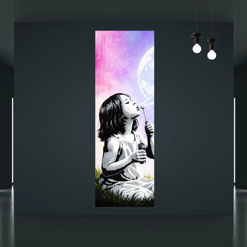Poster Keep Dreaming Panorama Hoch