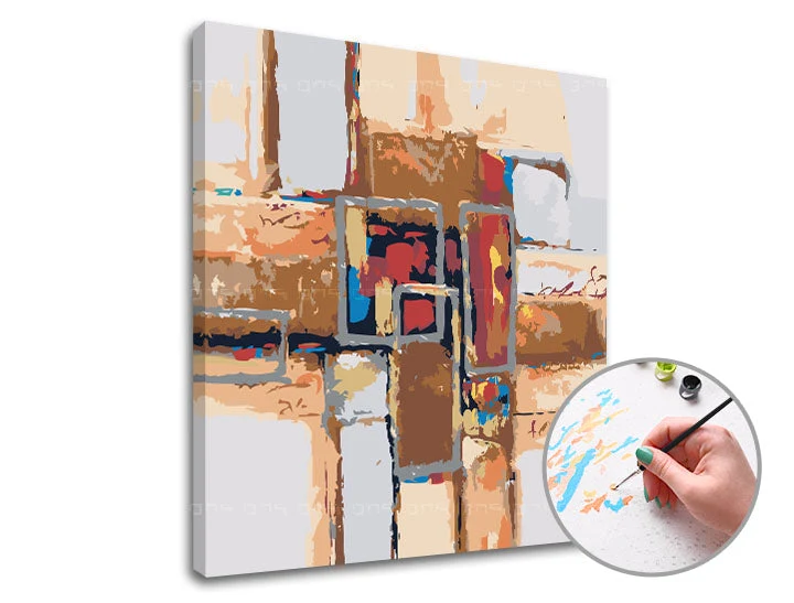 CUBISM Paint by Numbers | Low Difficulty