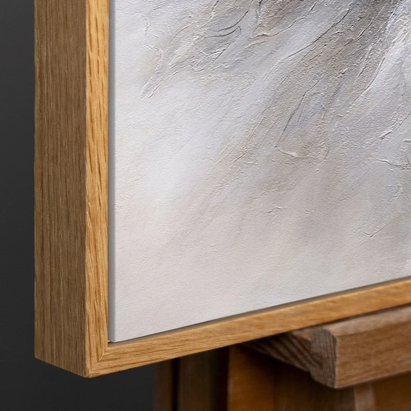 Handgemaltes Acrylbild „Goldener Moment“ – Moderne Kunst auf Leinwand mit Struktur