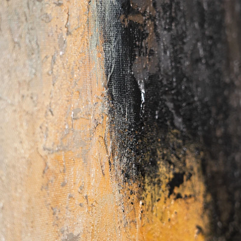 Handgemaltes Acrylgemälde „Lichtübergänge“ – Moderne Kunst auf Leinwand