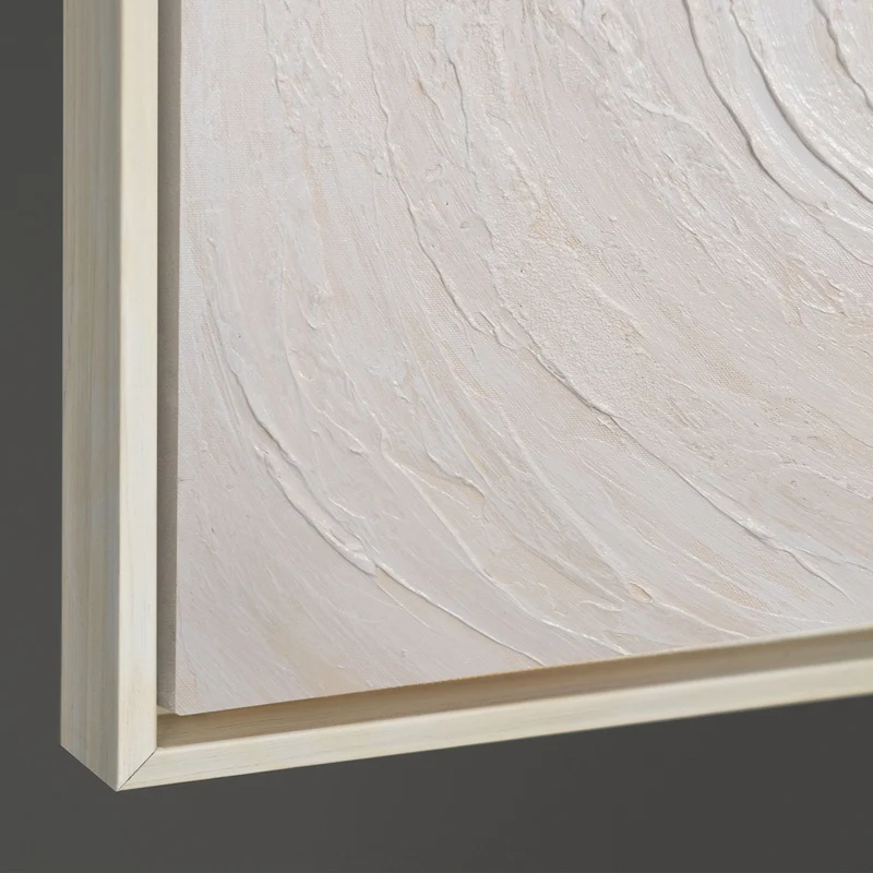 Handgemaltes Acrylbild auf Leinwand „Lichtstrom“ – Abstrakte Wandkunst fürs Wohnzimmer