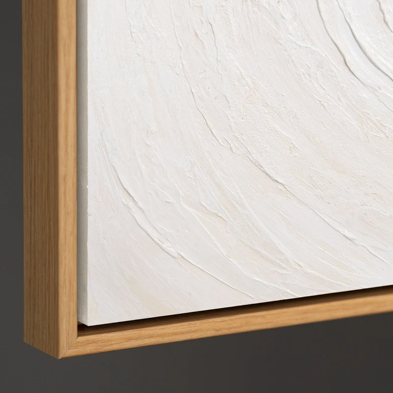 Handgemaltes Acrylbild auf Leinwand „Lichtstrom“ – Abstrakte Wandkunst fürs Wohnzimmer