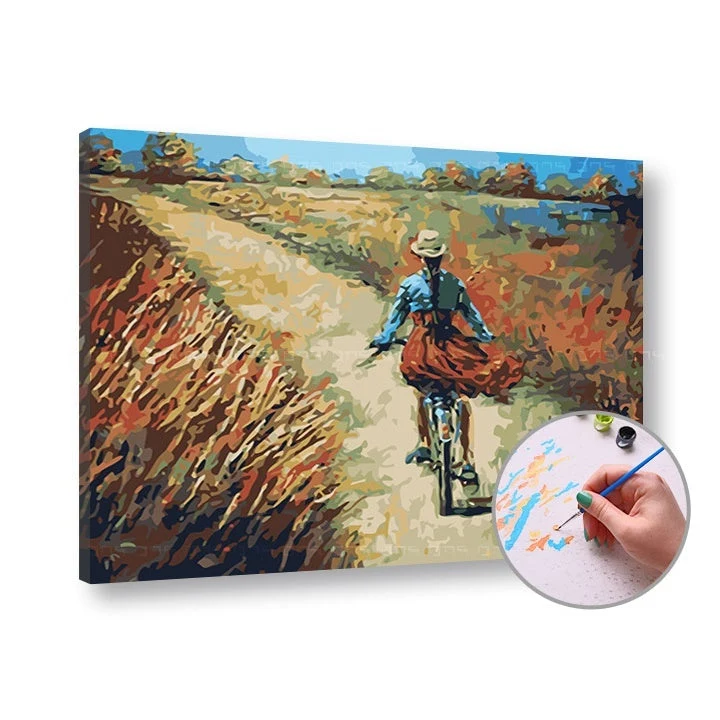 Landscape Paint by Numbers – Intermediate Difficulty