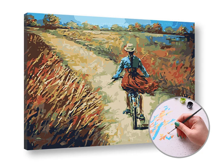 Landscape Paint by Numbers – Intermediate Difficulty