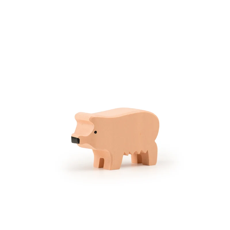 Schwein gross rosa